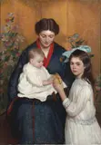 Lilla Cabot Perry, Easter Morning, 1915, oil on canvas