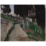 John Singer Sargent, Sketch of a Graveyard, Constantinople