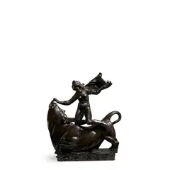 Carl Milles, Europa and the Bull, circa 1926, bronze with dark brown patina