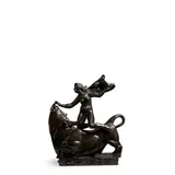 Carl Milles, Europa and the Bull, circa 1926, bronze with dark brown patina