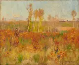 Robert Vonnoh, The Hunter, 1889, oil on canvas