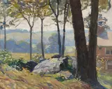 N. C. Wyeth, Untitled (The Family Home, Chadds Ford)