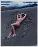 Jonathan Anderson and Edwin Low, Sand Angel, Chromogenic print