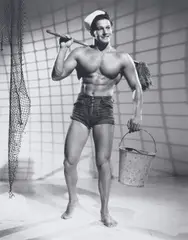 Bob Mizer, Bill Kugler, Silver gelatine print printed in 1992