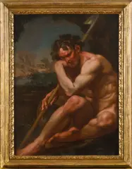Roman School, An Allegory of a River God, Oil on canvas