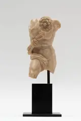Anonyme, Alabaster figure of Atlas, Italy, 19th century