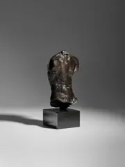Auguste Rodin, Torse Masculin dit aussi Torse no 748, circa 1880-1885, Bronze avec patine brun foncé