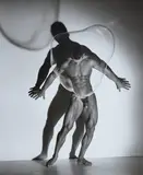 Herb Ritts, Male Nude with Bubble