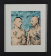 Youssef Nabil, Pierre et Gilles, Paris 2000, Signé, daté et numéroté '1/10' au crayon au verso