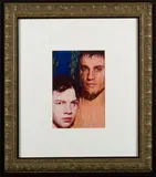 Pierre et Gilles, L'orage (David et François), Unieke chromogene print gemonteerd op passe-partout en ingelijst door de kunstenaars