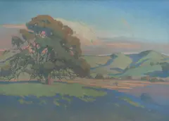 Thomas Douglas Fraser, Creeping Shadows, oil on canvas