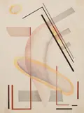 John Sennhauser, Untitled, watercolor and ink on paper