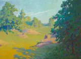 Frank Reed Whiteside, New Mexico, oil on canvas