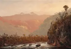 Norton Bush, A Day in the Tropics, oil on canvas