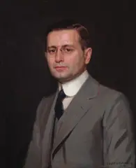 Portrait of Charles Nichols by Joseph Kleitsch, oil on canvas, offered Dec 2024