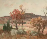 Maurice Braun, Autumn, oil on canvas