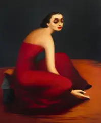 Edward Biberman, Portrait of Katharine Cornell, 1932, oil on canvas