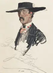 Harvey Dunn, The Gambler, oil on board