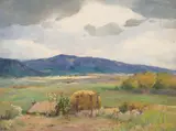 Joseph Henry Sharp, Ranchos de Taos, oil on canvas