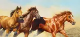 Bonnie Marris, Wild and Free, oil on canvas