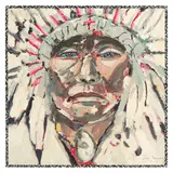 Ira Yeager, Portrait of a Native American
