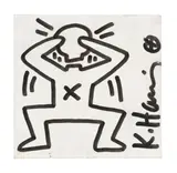 Keith Haring, Untitled, circa 1985, felt-tip pen on paper