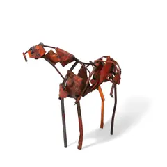 Deborah Butterfield, Virgil, 1988, found steel, welded