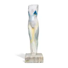Manuel Neri, Lucca No. 6, 1988, Bianco di Carrara Ordinario marble with oil-based pigments