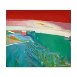 Raimonds Staprans, A Landscape with Creeping Weeds, 1970-80, oil on canvas
