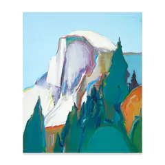 Gregory Kondos, Half Dome Yosemite, 2011, oil on canvas