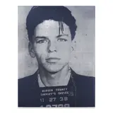 Russell Young, Frank Sinatra (from Pig Portraits), 2013, acrylic and silkscreen ink on canvas
