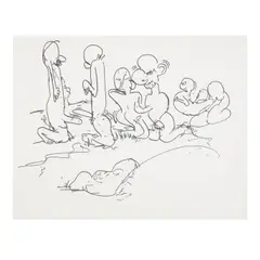 Paul McCarthy, Untitled, 1991, marker on paper