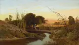 William Keith, Afternoon, oil on canvas