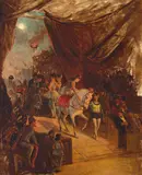 William Hahn, Circus Scene (Coming into the Arena)