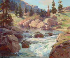 Jack Wilkinson Smith, In the High Sierras, oil on canvas