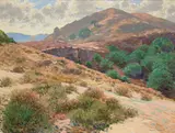 William Alexander Griffith, San Joaquin Hills (Laguna Beach, California), oil on canvas