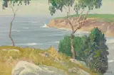 Maurice Braun, La Jolla, oil on board