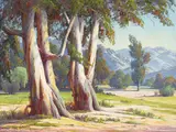 Paul Grimm, Standing Guard, oil on canvas