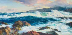 Bennett Bradbury, West By Southwest, oil on canvas
