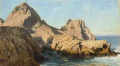 Ludmilla Welch, Farallon Islands, oil on canvas