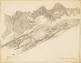 Edgar Alwin Payne, High Sierras Slope and Canyon Landscape (a group of two)