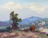 Joseph P. Frey, Spring Thaw, oil on canvas