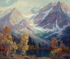 Nell Walker Warner, Sierra Solitude, oil on canvas