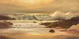 Robert William Wood, Laguna Surf, oil on canvas