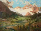 William Lees Judson, The Minarets (Ritter Range, Sierra Nevada Mountains)