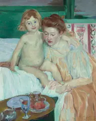 Blanche Whelan, Mother and Child, oil on canvas
