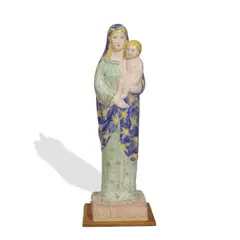 Mabel Alvarez, Madonna and Child, unsigned
