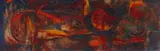 Traute Huycke, Abstract, oil on panel