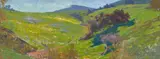 Alexey Steele, Two Landscapes, possibly of the Irvine Ranch