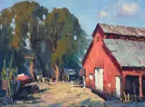 Michael Situ, Irvine Ranch, oil on canvasboard